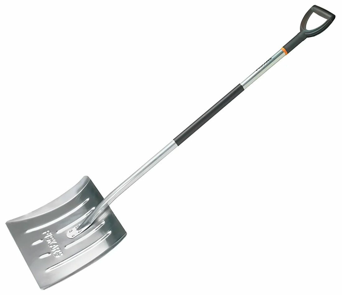 Лопата снеговая Fiskars алюминиевая 532х1570 мм (143060) (1001636)
