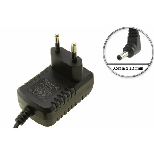 Адаптер блок питания 12V 05A 35mm x 135mm AC120050WR35 БПН 12-05 зарядное устройство для электрошокера МартЪ АИР эзам Церберус и др 1700₽