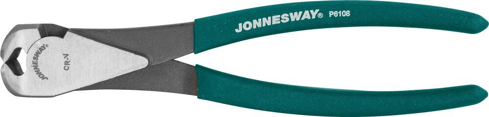 JONNESWAY P6108 Кусачки торцевые с ПВХ рукоятками 200 мм