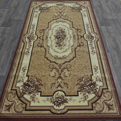 Ковер прямоугольный на пол в комнату гостинную зал 35 м Фаворит 4288 бежевый 8550₽