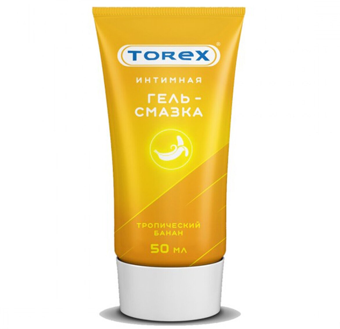 Гель смазка Torex  Тропический банан   водная  гипоаллергенный  50мл
