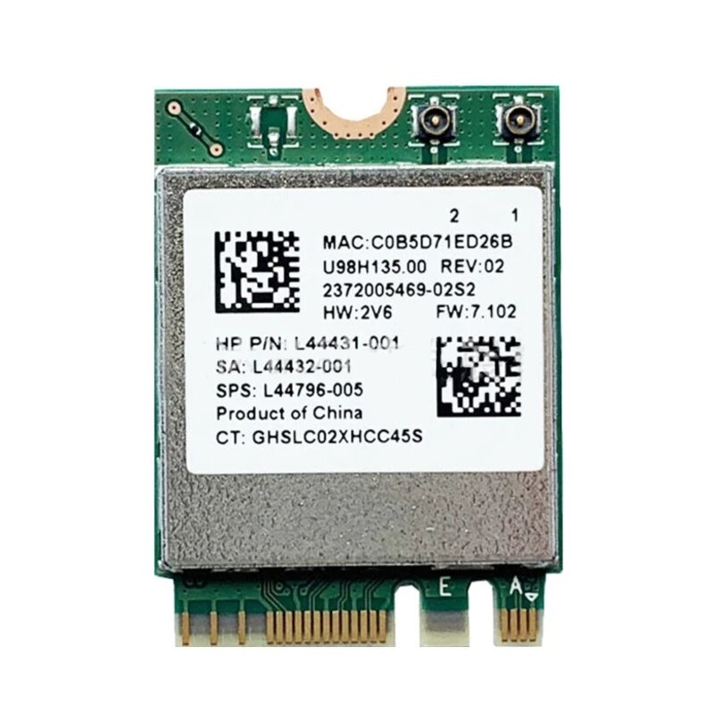 BRDRC Карта Wi-Fi RTL8822CE двухдиапазонная Bluetooth