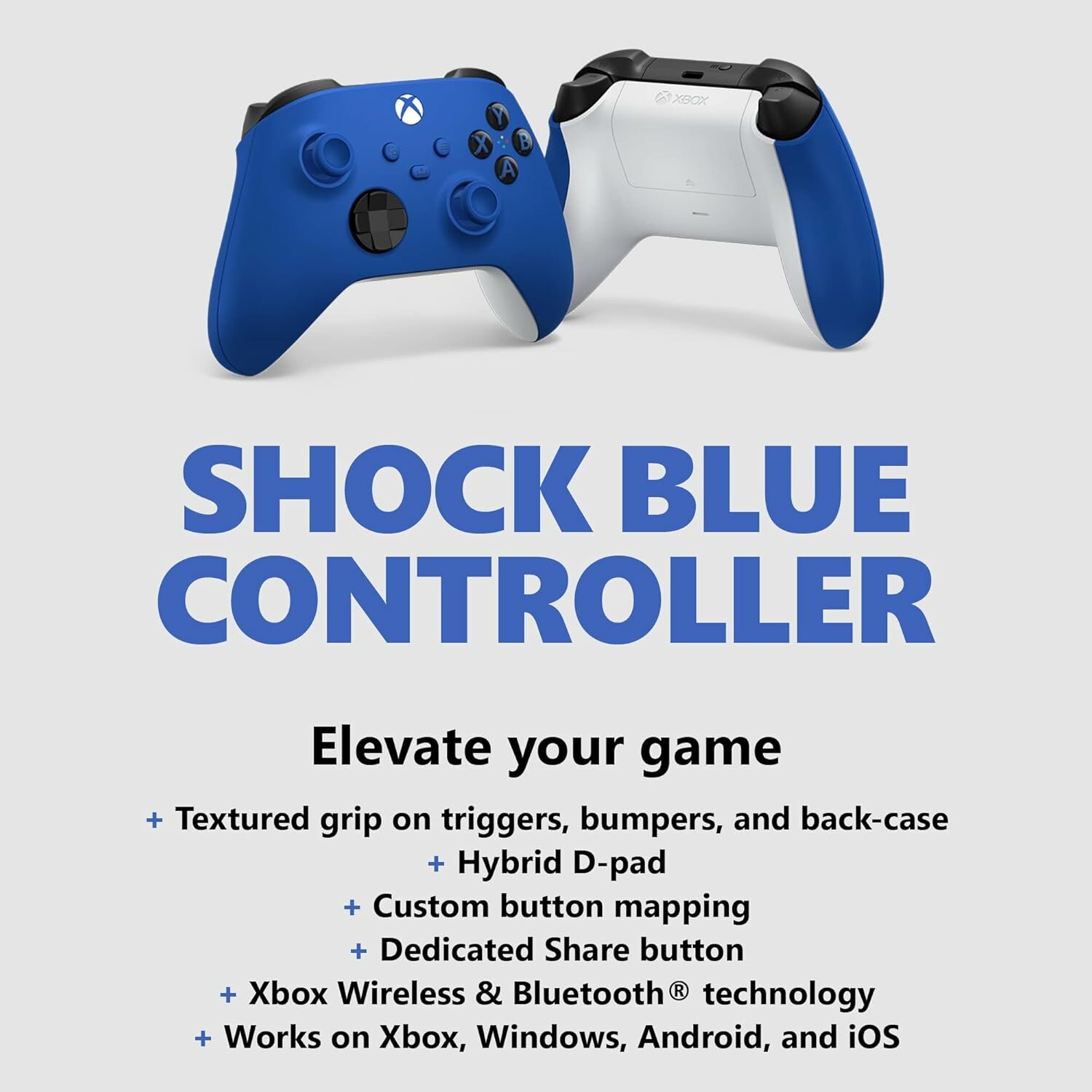 Геймпад Microsoft Xbox Wireless Controller, синий — фото 1