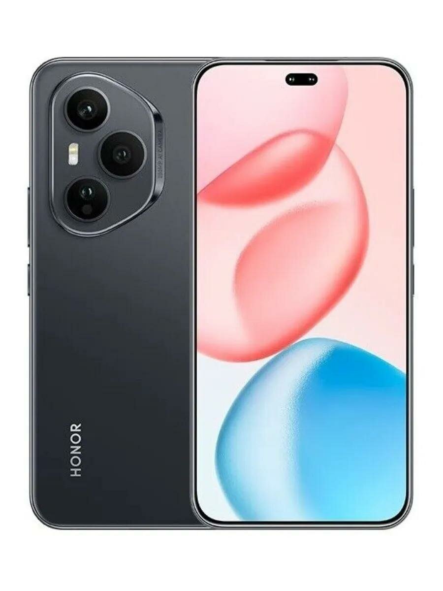 Смартфон HONOR 400 Pro 12/512Gb, Global , Dual: nano SIM+ESIM черный (Midnight Black)