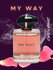 Парфюмерная вода My Way для женщин, 90 мл, сладкая и приятная.