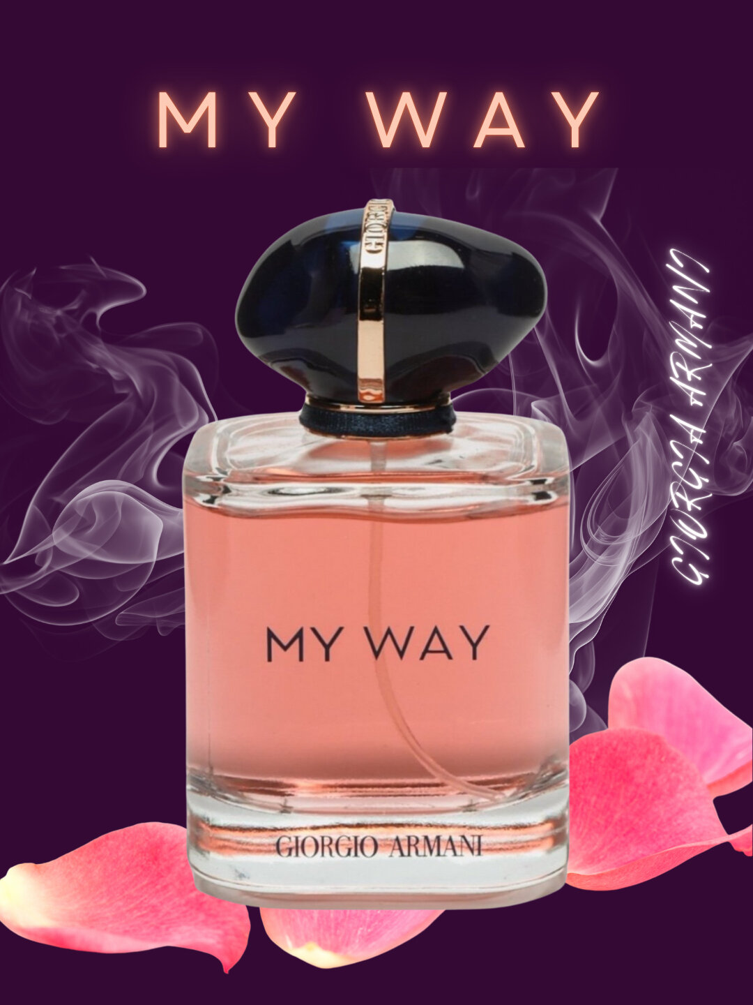 Парфюмерная вода My Way для женщин, 90 мл, сладкая и приятная.