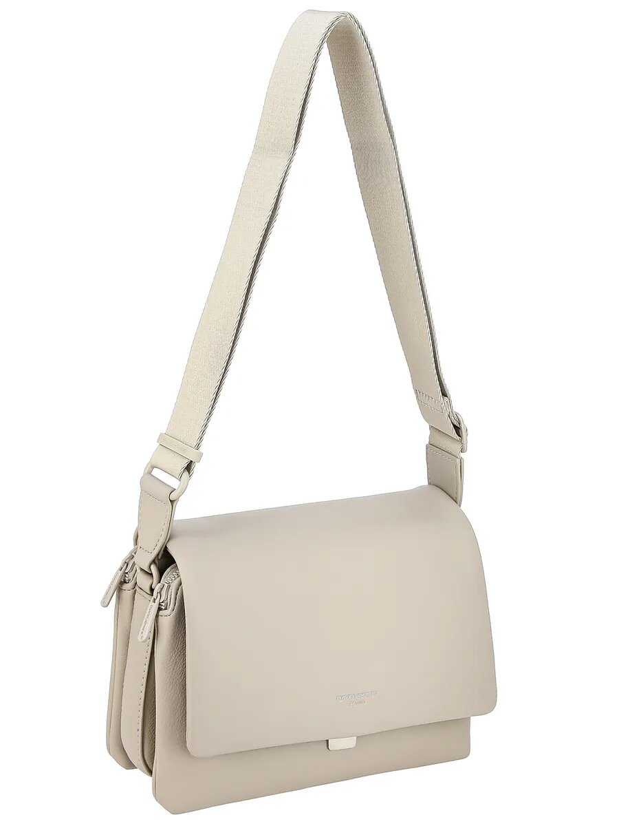 Сумка кросс-боди DAVID JONES, серый — фото 1