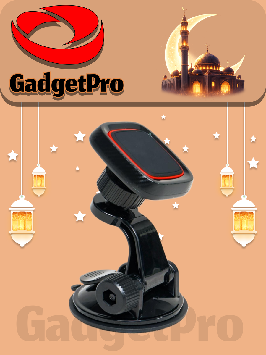 Автомобильный магнитный держатель H-CT218 для телефона: надежный, современный, черный.