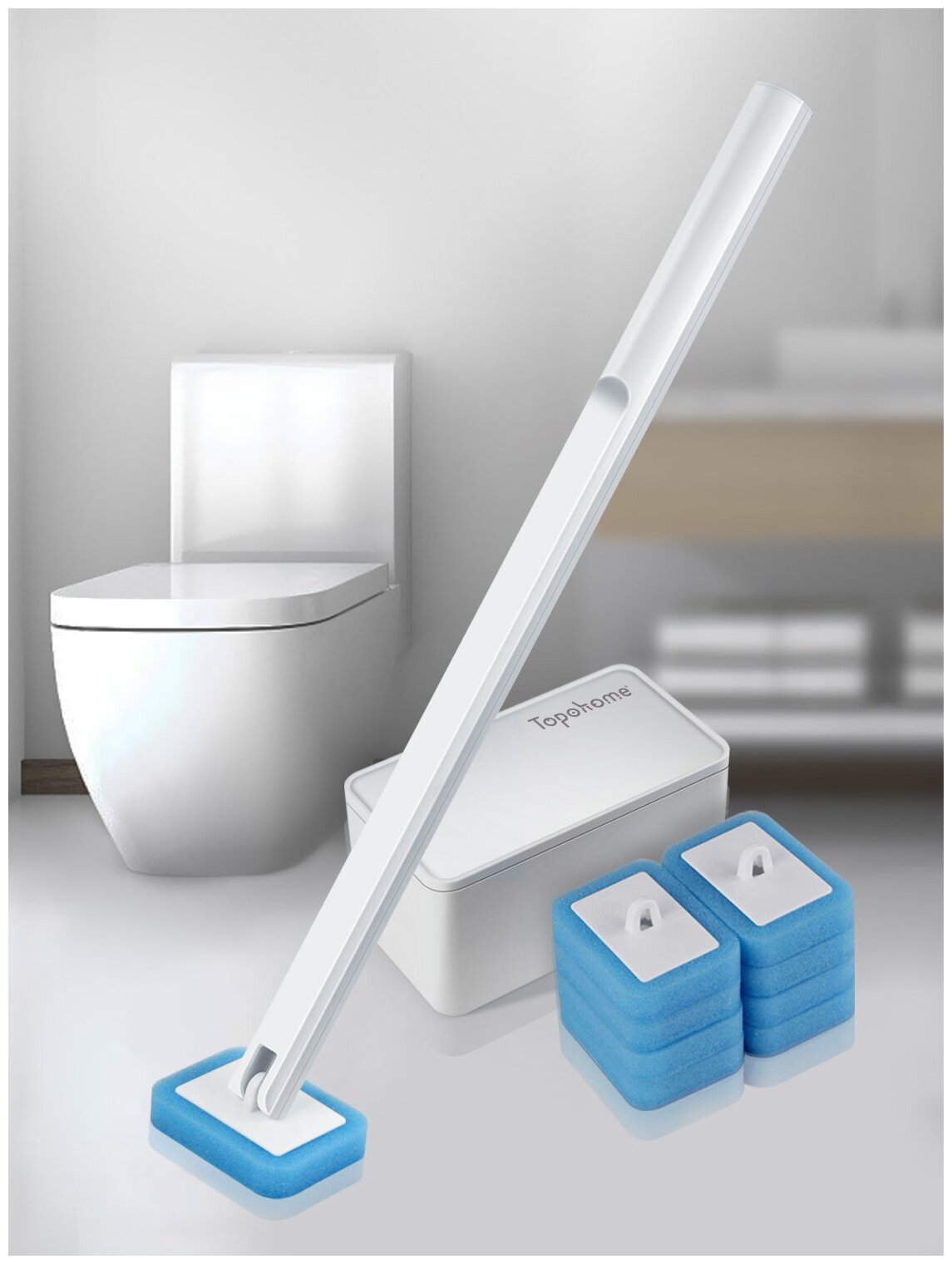 Ёршик для унитаза Topohome Toilet Brush - фотография № 1