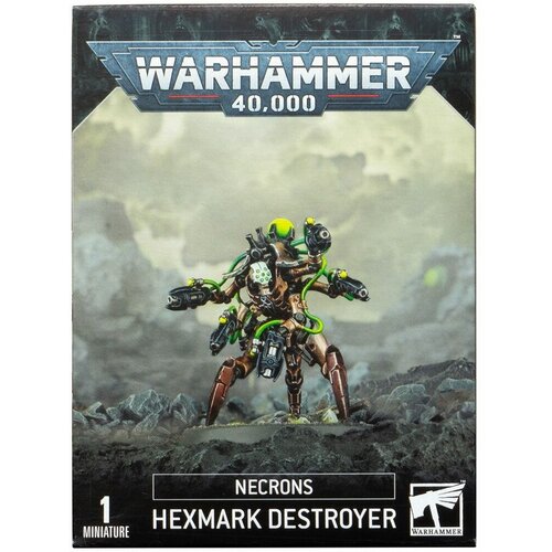 Миниатюра для настольной игры Warhammer 40 000-Necrons Hexmark Destroyer warhammer 40 000 necrons szarekh the silent king