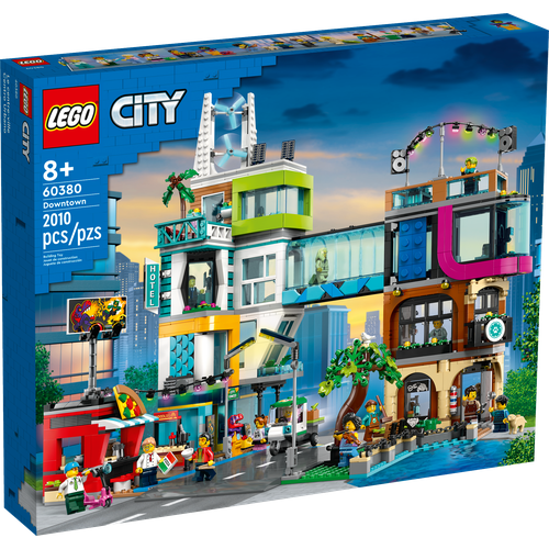 Конструктор LEGO City 60380 Downtown, 2010 дет.