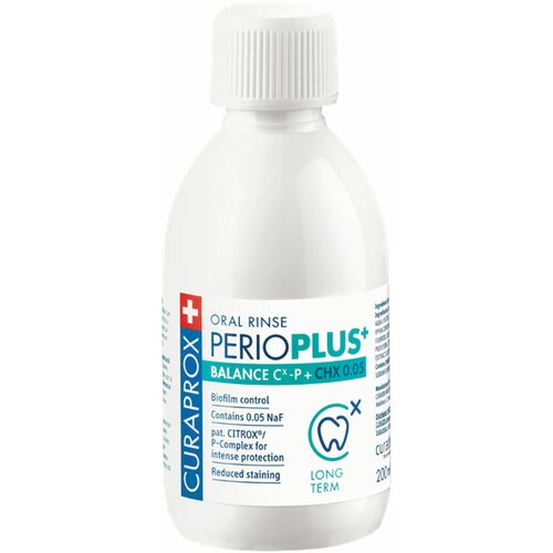 Курапрокс Жидкость ополаскиватель Perio Plus Balance 200мл №1 (PPB205)