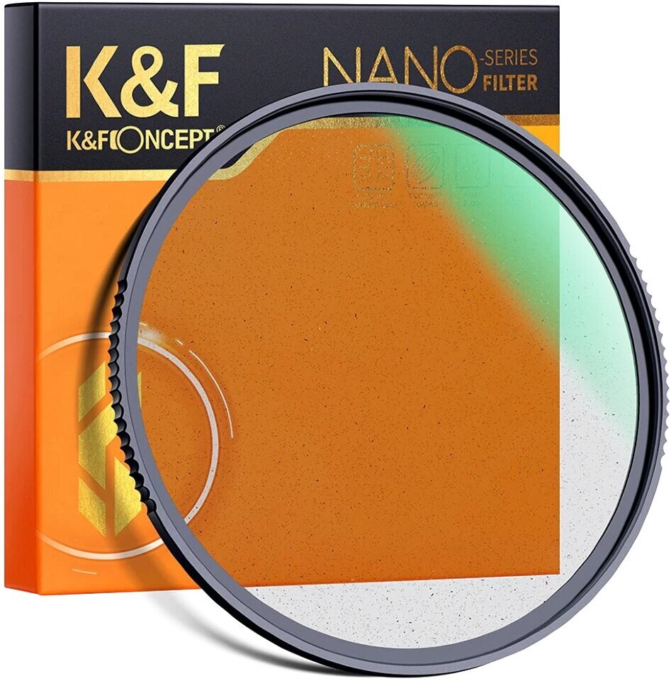 Светофильтр K&F Concept Nano-X Black Mist 1/2 77мм KF01.1655