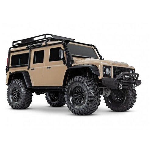 Машины на радиоуправлении TRAXXAS TRX-4 1:10 Land Rover 4WD Scale and Trail Crawler SAND