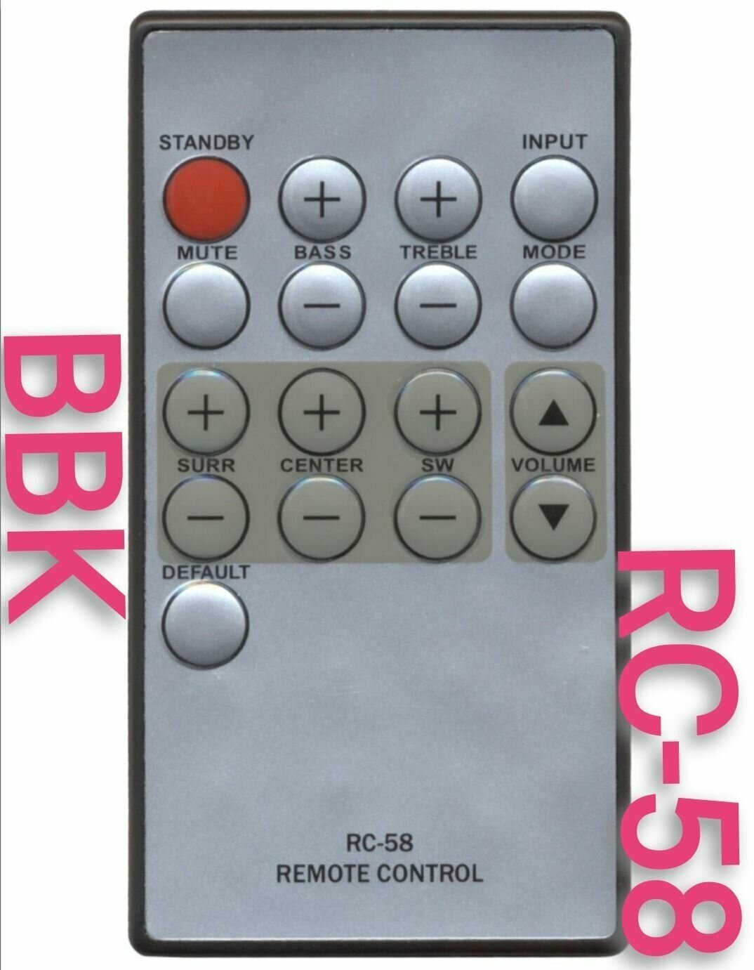 Пульт RC-58(rc-05) HUAYU для BBK/БИ би кей/ббк акустической системы