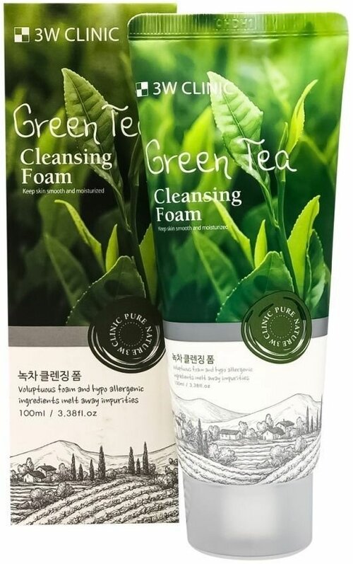 Пенка для умывания Green Tea Foam Cleansing