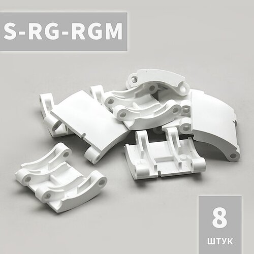 S-RG-RGM cредняя секция для блокирующих ригелей RG* и RGM* Alutech (8 шт.) s rg rgm cредняя секция для блокирующих ригелей rg и rgm alutech 3 шт