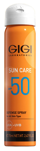 GIGI Sun Care Defense Spray SPF 50 Спрей солнцезащитный SPF 50, 75мл