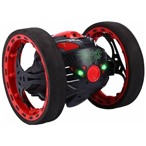 Радиоуправляемый робот-дрон Stunt Bounce Car 2.4G Happy Cow TL81-BLACK new rc car bounce car remote control toys jumping bounce mini cars toy rotation led night light radio controlled robot car gift