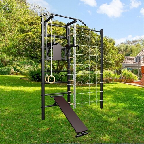 Уличная шведская стенка Sv Sport У411 (ступени Чёрные)