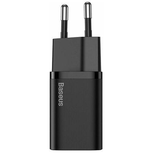 фото Сетевое зарядное устройство baseus super si quick charger 1c 20w (ccsup-b01) - черный