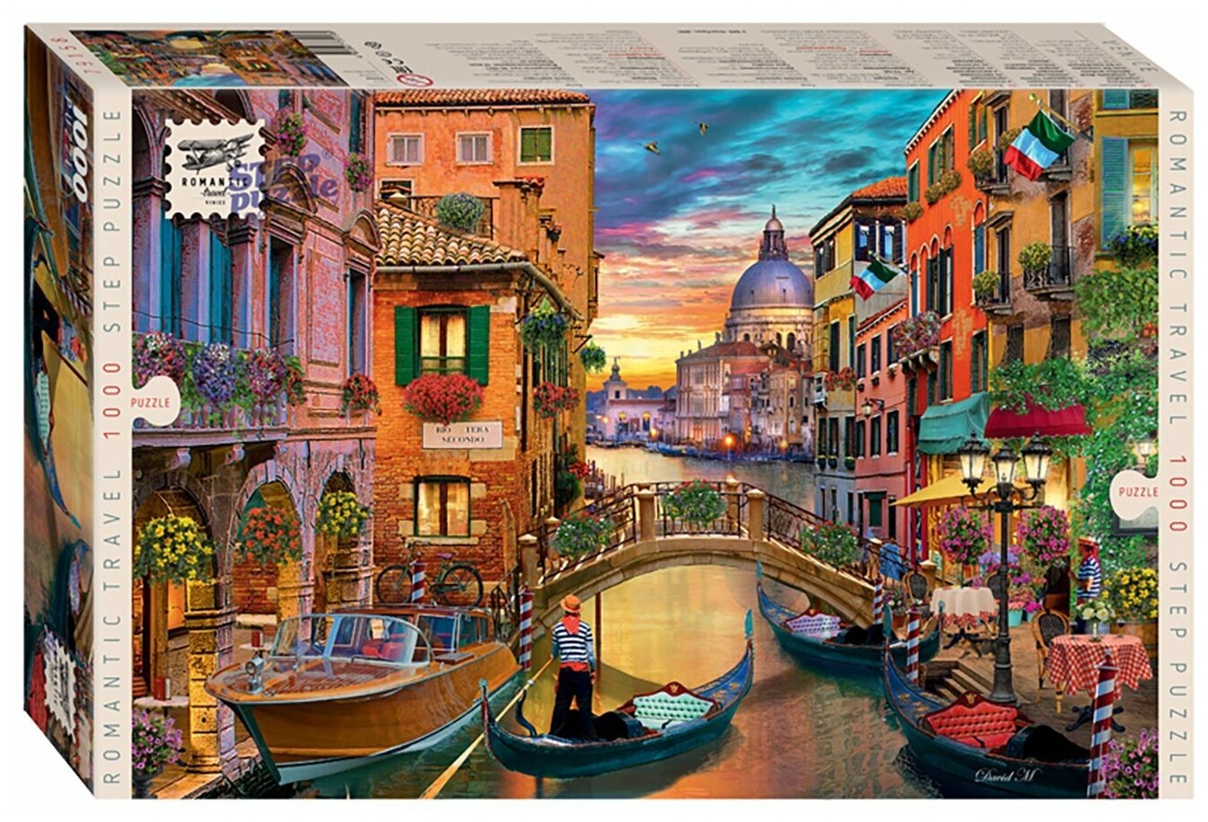 Пазл Step Puzzle Венеция , 1000 эл, Romantic Travel 79158