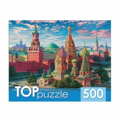 Пазлы Toppuzzle. Москва. Красная площадь, 500 элементов toppuzzle пазлы 500 элементов хтп500 6831 парусник в море