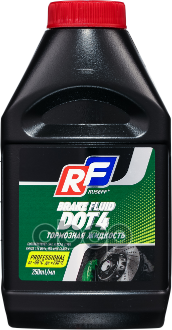 Тормозная Жидкость Dot4 (0,25Л) RUSEFF арт. 20634N