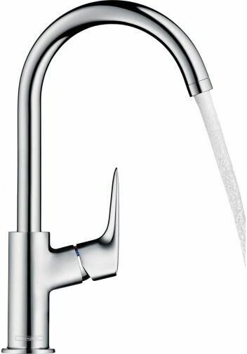 Смеситель Hansgrohe Logis 71835000 для кухонной мойки - фотография № 11