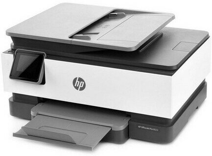 МФУ струйный HP OfficeJet 8023 (1KR64B) A4 Duplex WiFi черный/белый - фото №18