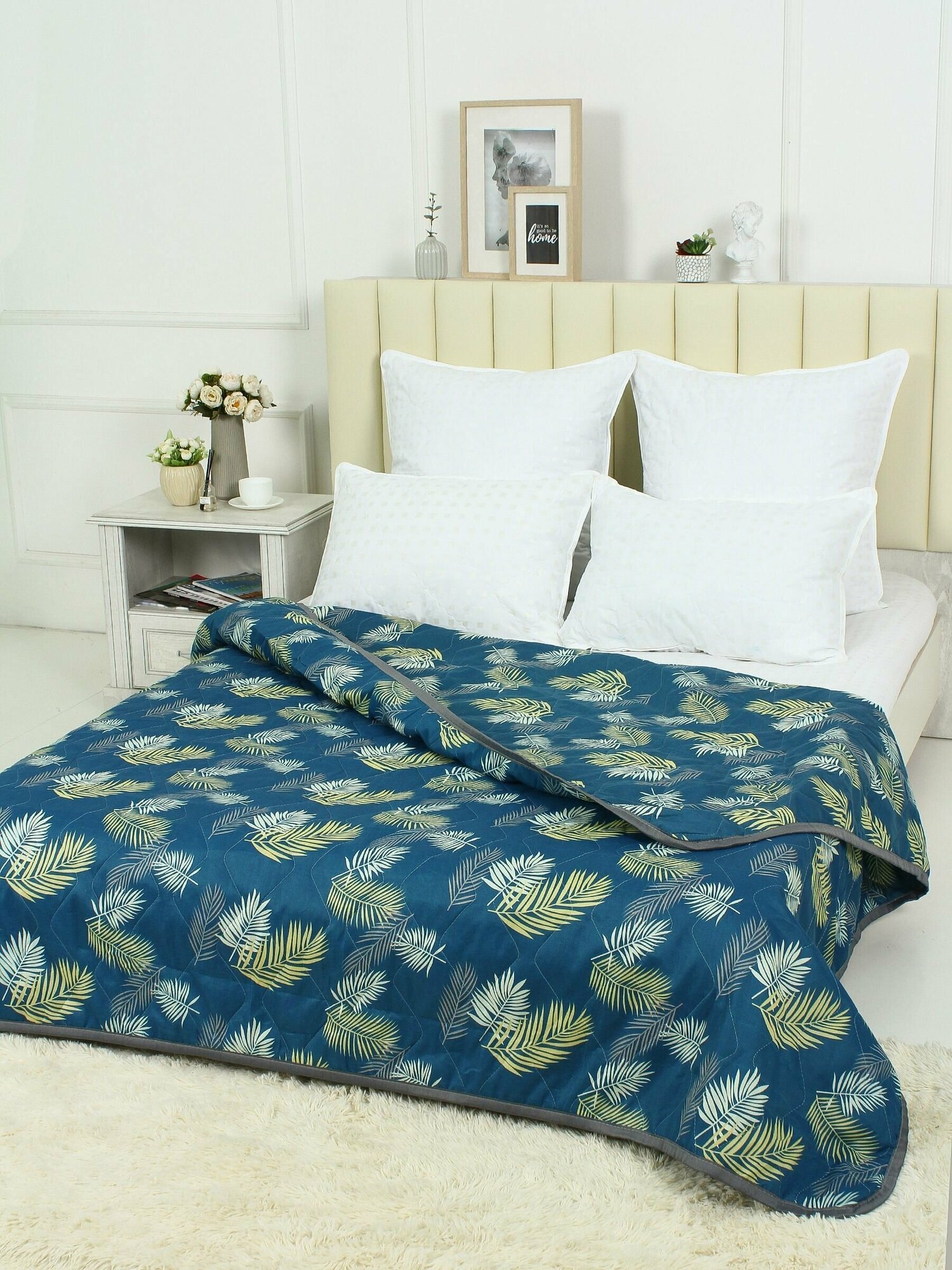 Одеяло Дачное летнее облегченное, 1,5 спальное в полиэстере - фотография № 2