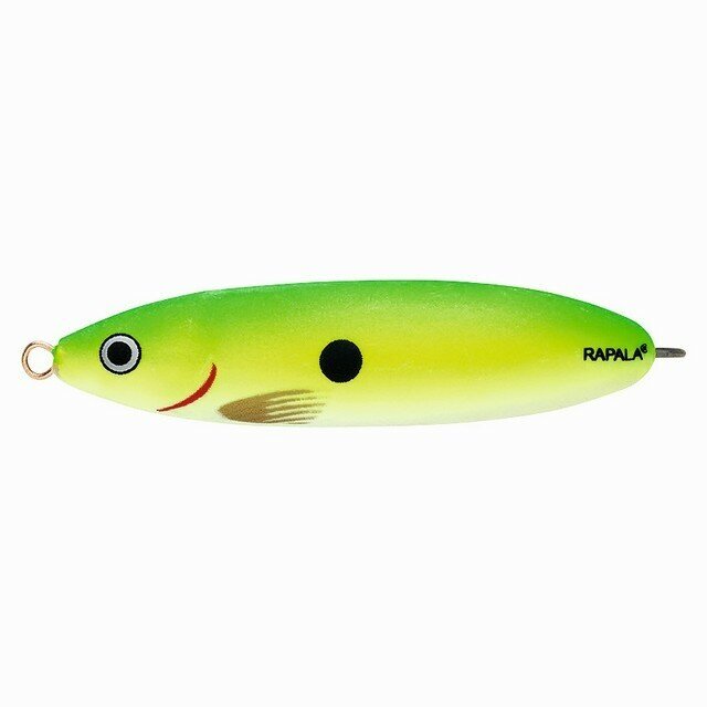 Rapala Блесна колеблющаяся незацепляйка RAPALA MINNOW SPOON ( 22гр/GSU)