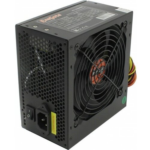 блок питания exegate 500w uns500 atx без сетевого шнура в комплекте 12cm fan 24p 4p pcie 3sata 2ide fdd es261569rus Блок питания 500W ExeGate 500NPXE(+PFC), ATX, PC, black, 12cm fan, 24p+4p, 6/8p PCI-E, 4*SATA,3*IDE, FDD + кабель 220V в комплекте