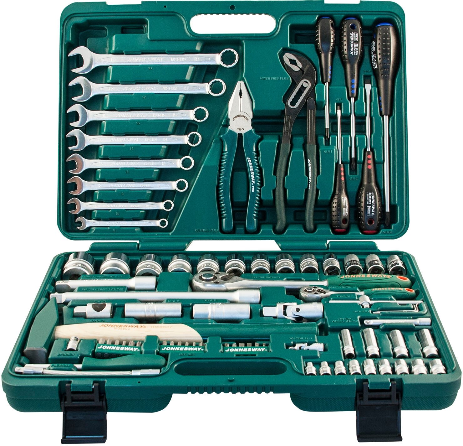 Набор инструмента универсальный 1/4", 1/2"DR, 77 предметов S04H52477S