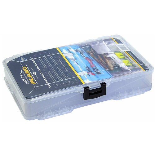 Коробка двухсторонняя Plano Worm Stowaway 3700 коробка plano bait jar organizer stowaway 3700