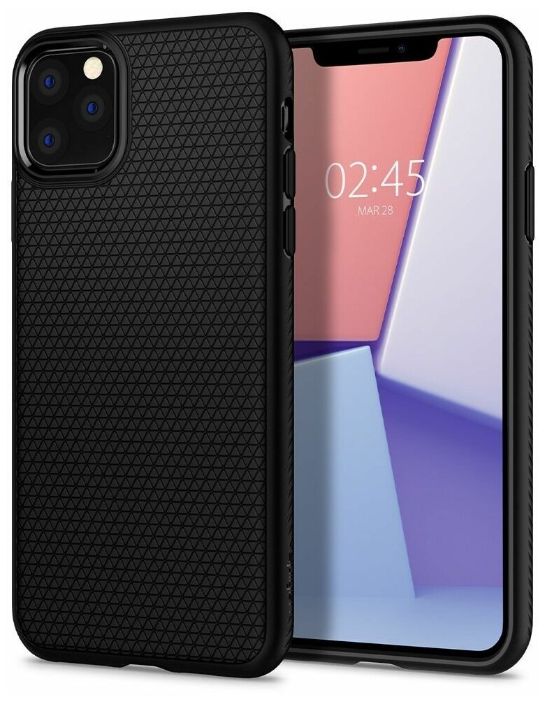 Чехол Spigen Liquid Air для iPhone 11 Pro (077CS27232, оригинал, Black)