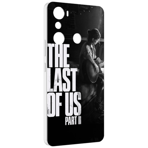 Чехол MyPads The Last of Us Part II Элли для Infinix Hot 20i задняя-панель-накладка-бампер чехол mypads the last of us part ii для infinix hot 20 4g задняя панель накладка бампер