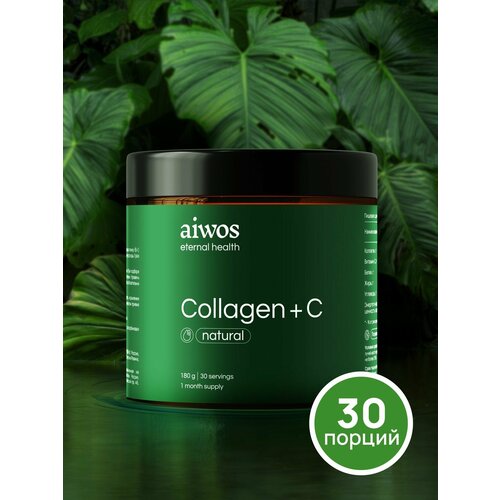 фото Коллаген порошок с витамином с / collagen + c / aiwos