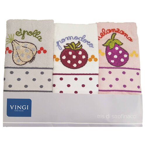 фото Набор полотенец для кухни 3 шт. инфинити, dis.1 vingi