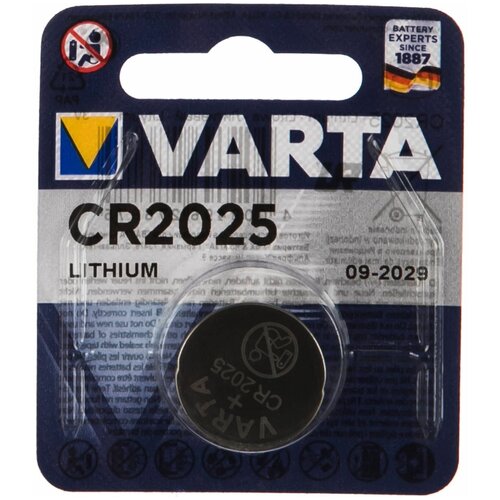Батарейка CR2025 Varta Electronics BL1 батарейкa ansmann cr2025 3 в bl1