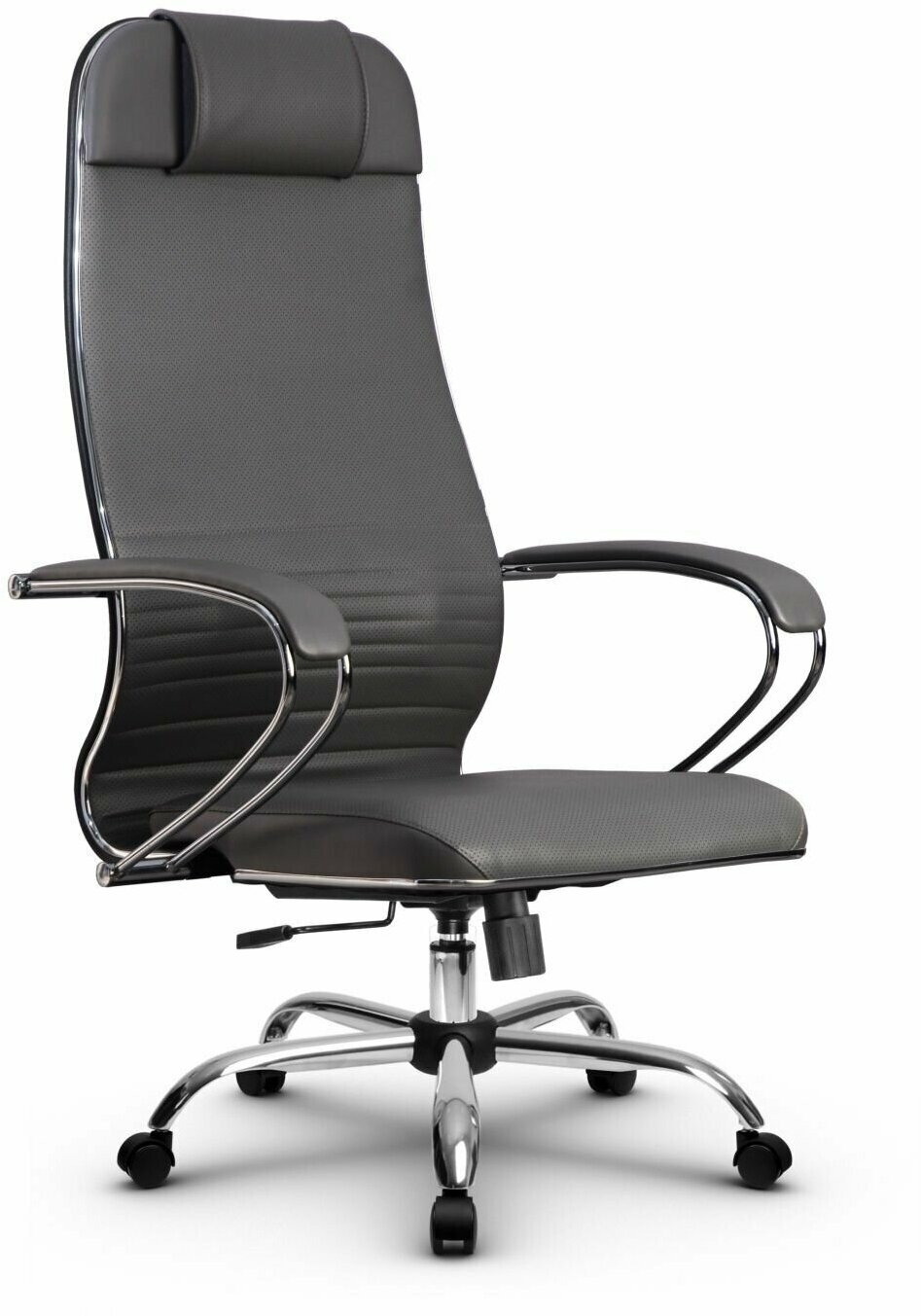 Компьютерное офисное кресло Metta L 1m 38К2/К, Топган, осн. 17833, Серое