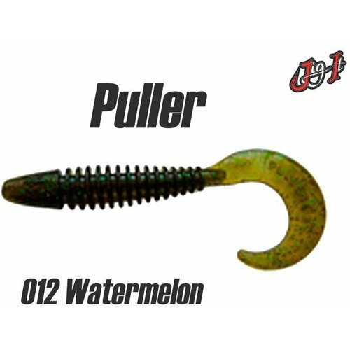 Приманка Силиконовая Jig It Puller 55 140 мм 012 WATERMELON Squid 468₽