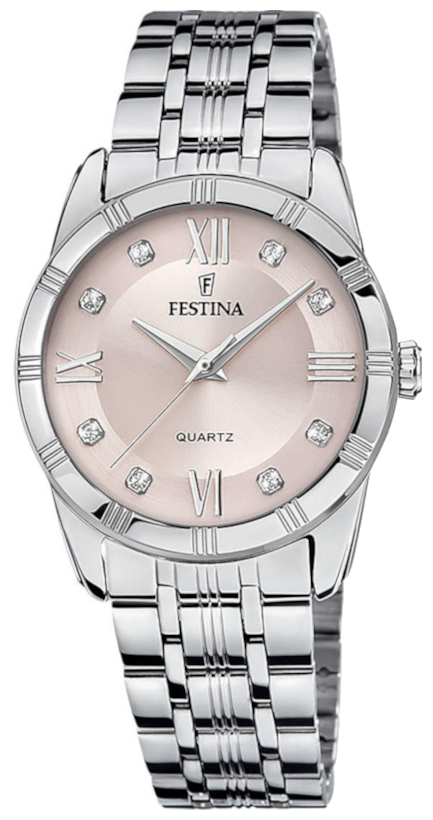 Наручные часы FESTINA Mademoiselle, розовый, серебряный