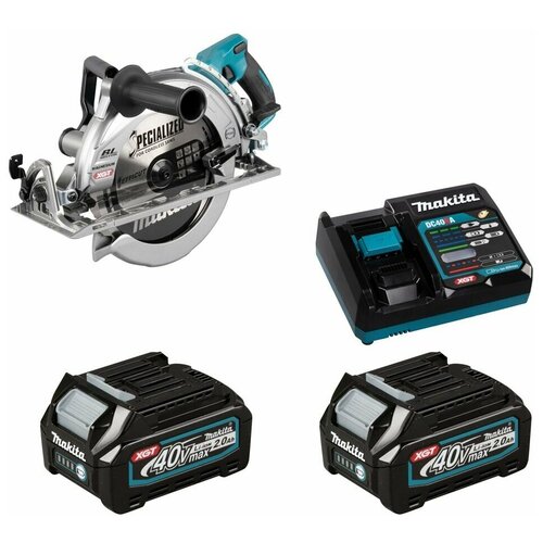 Пила дисковая аккумуляторная 260мм 40В XGT Li-Ion 2х2Ач Makita RS002GA201