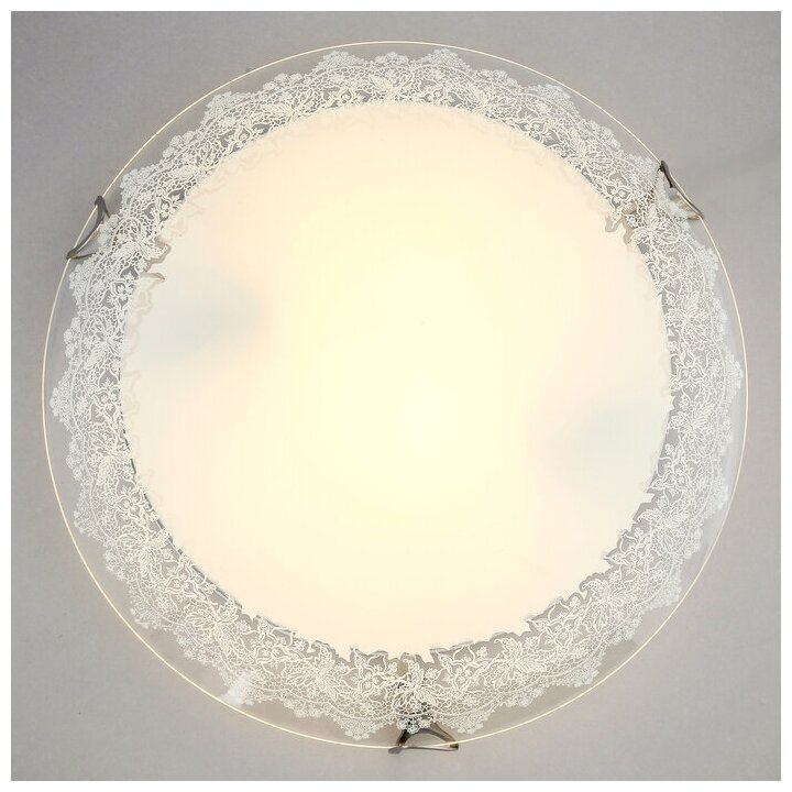 Светильник настенно-потолочный "Лоза" 2x60Вт E27 д.30см. - фотография № 2