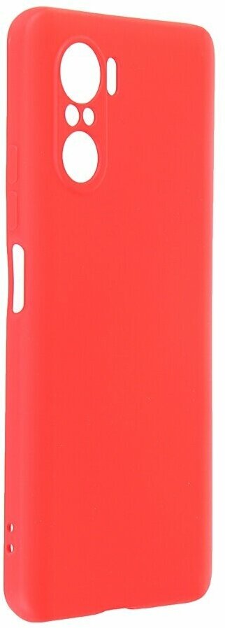 Чехол (клип-кейс) DF poOriginal-04, для Xiaomi Poco F3/Redmi K40, красный [df ] - фото №16