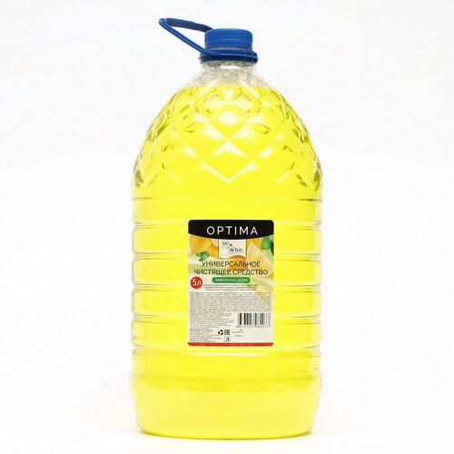 Универсальное чистящее средство OPTIMA "Лимонная цедра", 5 л