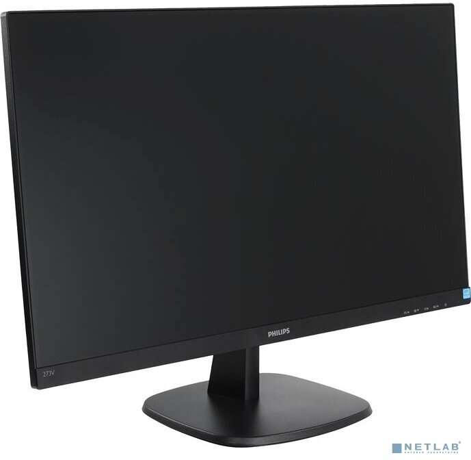 Philips Монитор LCD PHILIPS 27" 273V7QDSB (00/01) черный IPS 1920x1080 5мс 16:9 250cd 178/178 DVI HDMI D-Sub чёрный