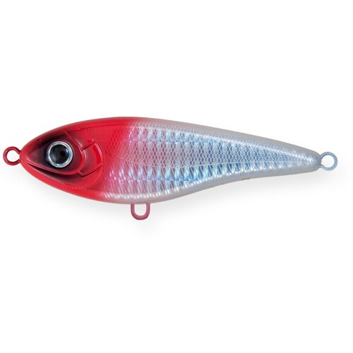 Воблер Джеркбейт Strike Pro Buster V, 85 мм, 17,7 гр. 022P-713 Redhead/ EG-148#022PPP-713