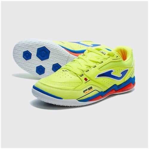 Футзалки joma, футбольные, размер 42.5, желтый